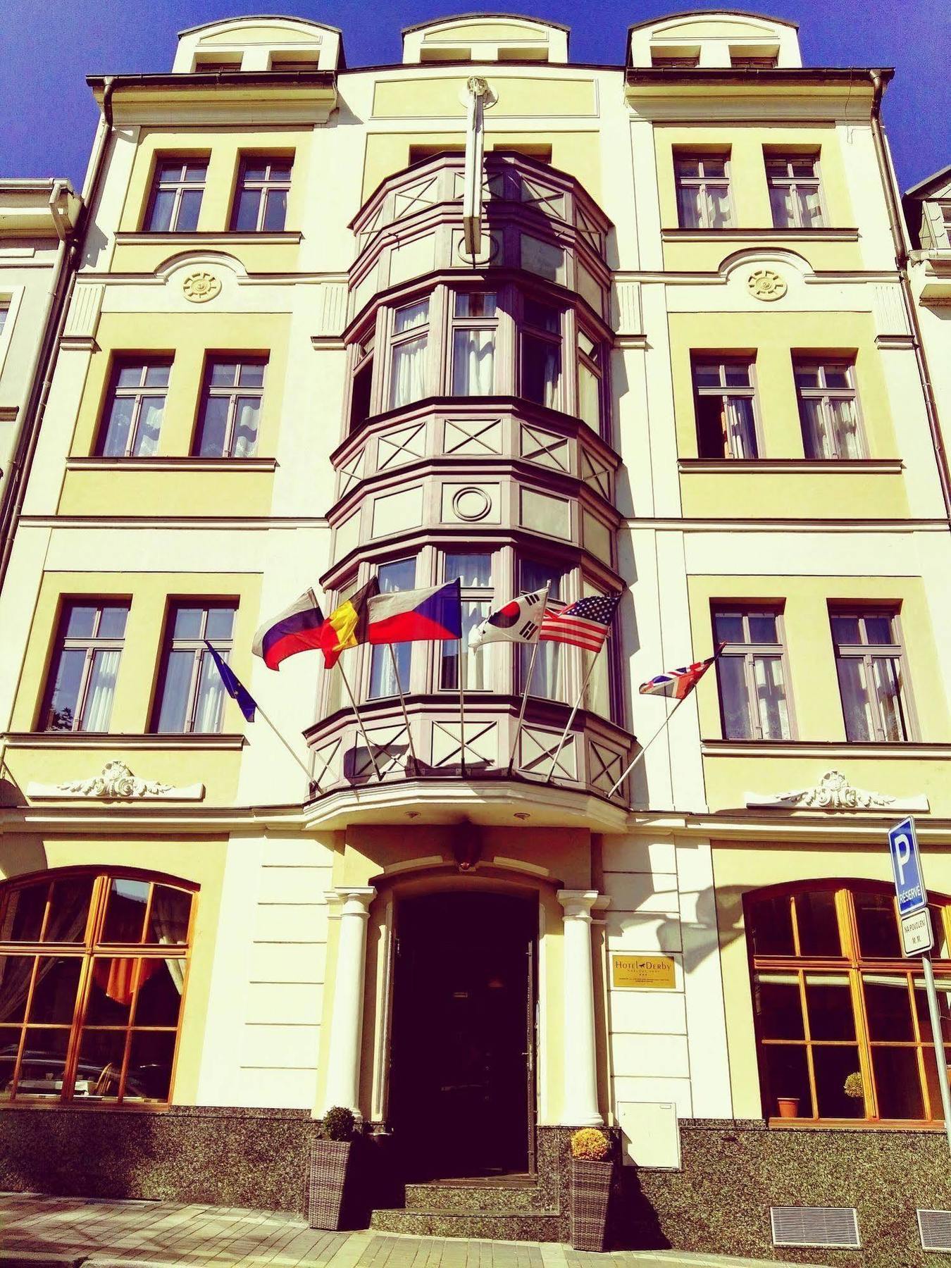 Hotel Derby Карловы Вары Экстерьер фото